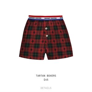 Beyoncé Tartan boxers